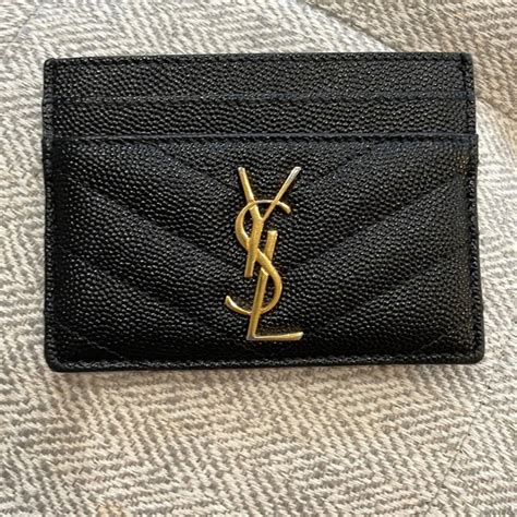 yves saint laurent card holder